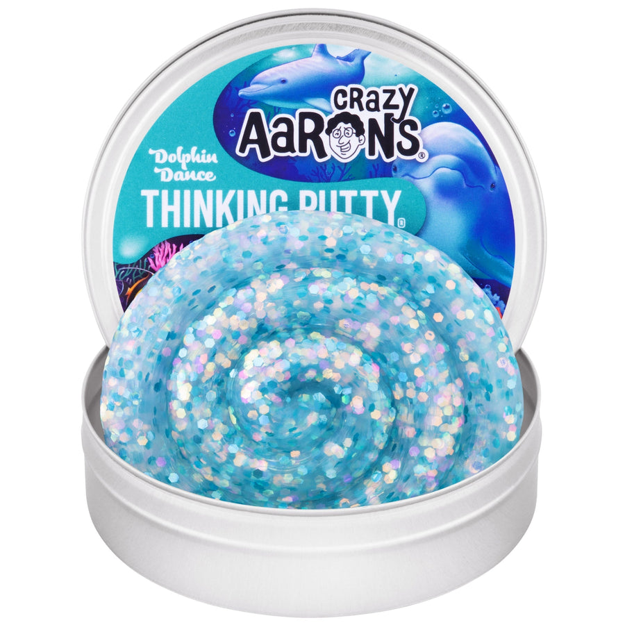 Dolphin Dance - 3.5" Thinking Putty Tin U8