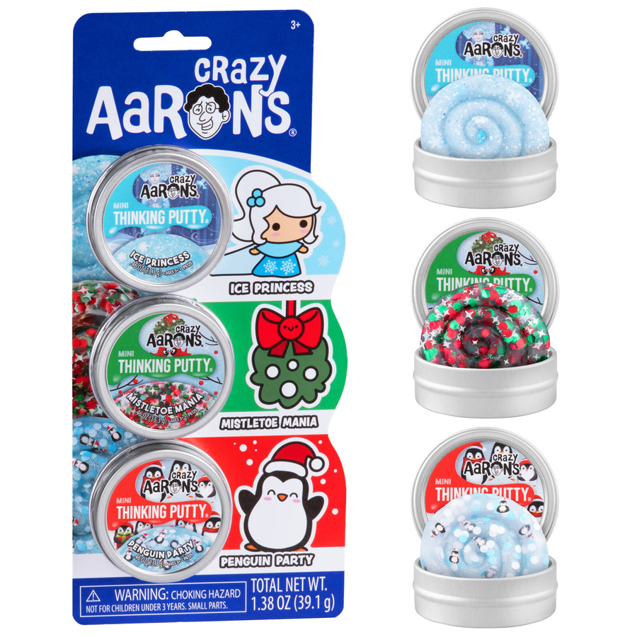 Christmas 2" Fidget Three Pack M7
